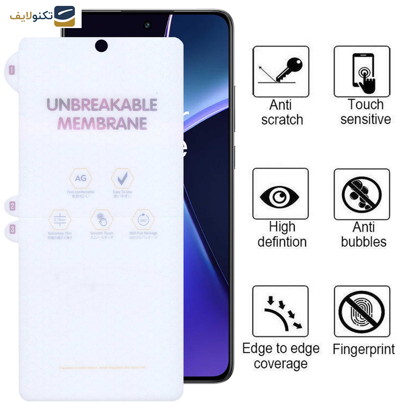 گلس گوشی وان پلاس Nord CE4-Nord CE3-10R-10T-Ace Pro-Ace بوف مدل Hydrogel-Matte - Buff Hydrogel-Matte Glass Screen Protector For OnePlus Nord CE4-Nord CE3-10R-10T-Ace Pro-Ace