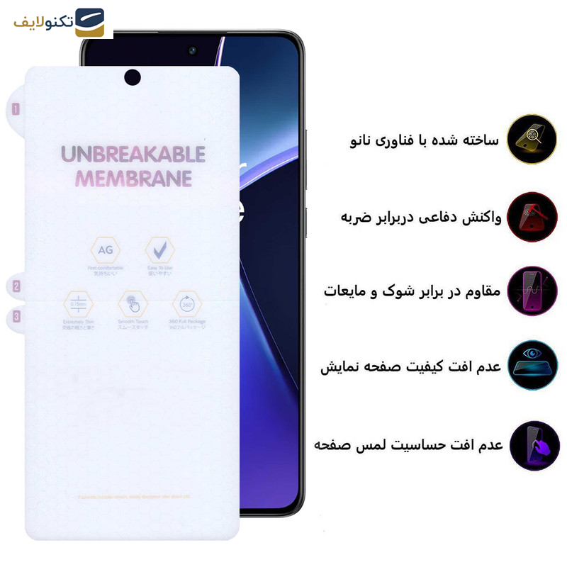 گلس گوشی وان پلاس Nord CE4-Nord CE3-10R-10T-Ace Pro-Ace بوف مدل Hydrogel-Matte - Buff Hydrogel-Matte Glass Screen Protector For OnePlus Nord CE4-Nord CE3-10R-10T-Ace Pro-Ace