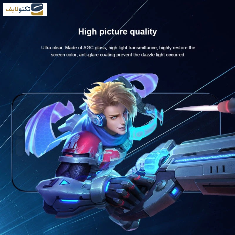گلس مات گوشی وان پلاس Nord CE4-Nord CE3-10R-10T-Ace Pro-Ace بوف مدل 5D-Matte - Buff 5D-Matte Glass Screen Protector For OnePlus Nord CE4-Nord CE3-10R-10T-Ace Pro-Ace