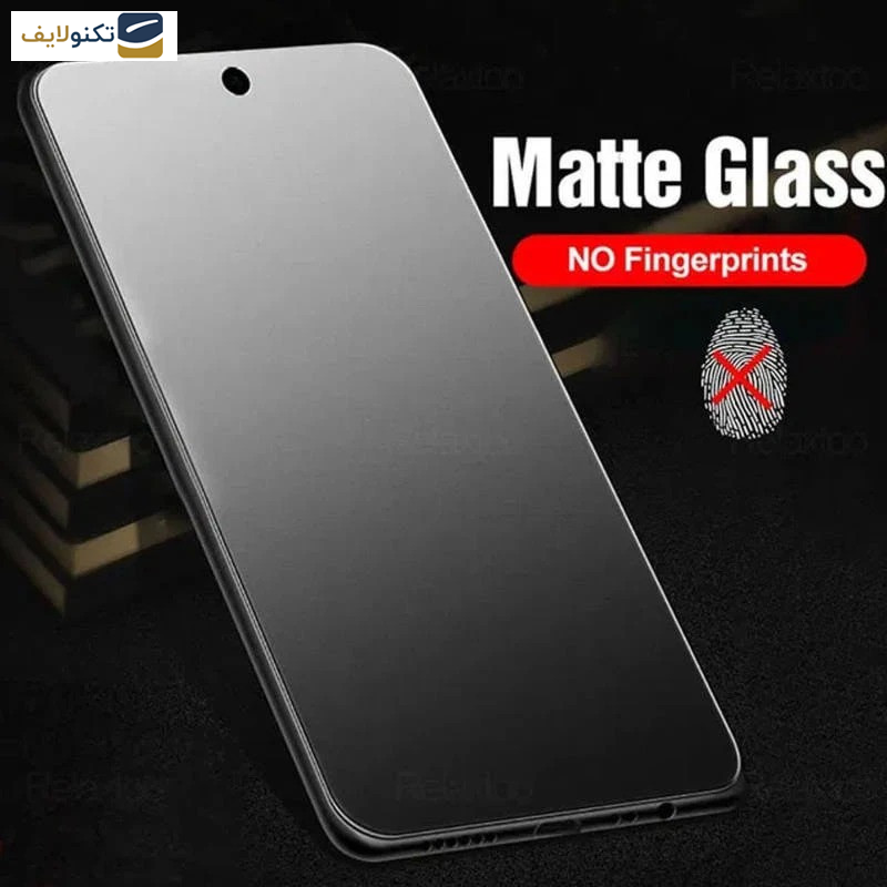 گلس مات گوشی وان پلاس Nord CE4-Nord CE3-10R-10T-Ace Pro-Ace بوف مدل 5D-Matte - Buff 5D-Matte Glass Screen Protector For OnePlus Nord CE4-Nord CE3-10R-10T-Ace Pro-Ace