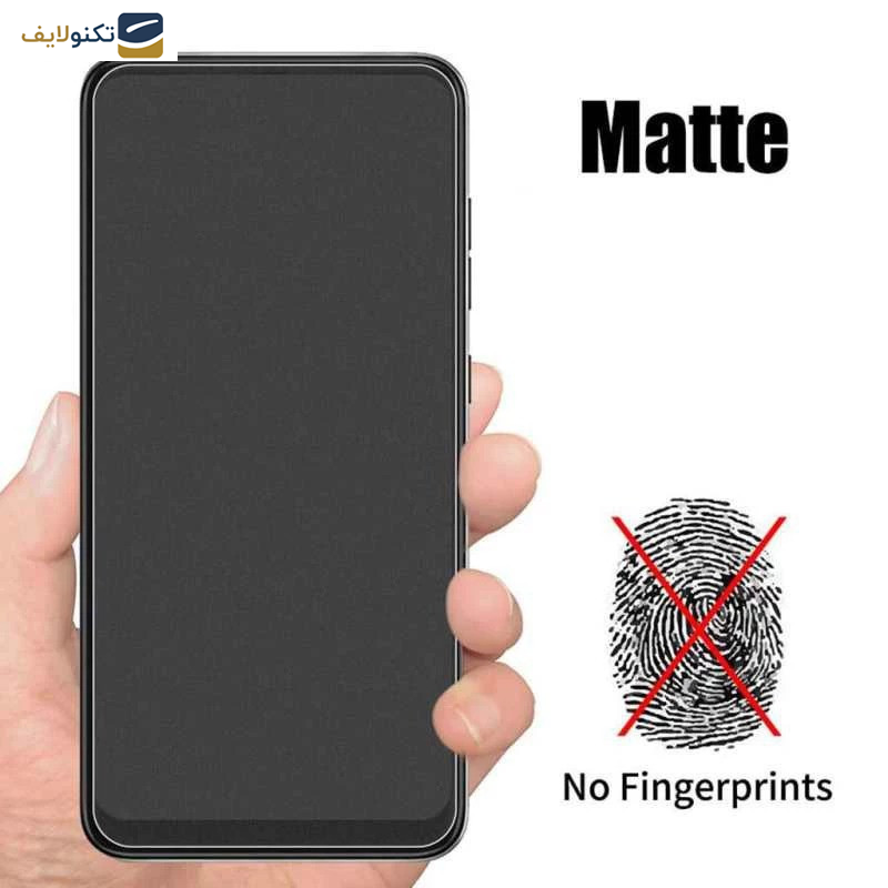 گلس مات گوشی وان پلاس Nord CE4-Nord CE3-10R-10T-Ace Pro-Ace بوف مدل 5D-Matte - Buff 5D-Matte Glass Screen Protector For OnePlus Nord CE4-Nord CE3-10R-10T-Ace Pro-Ace