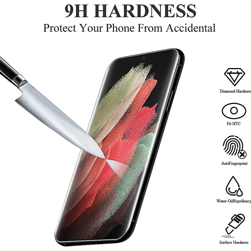 گلس گوشی سامسونگ Galaxy S21 Ultra بوف مدل Full-Glue - Buff Full-Glue Galaxy S21 Ultra Screen Protector