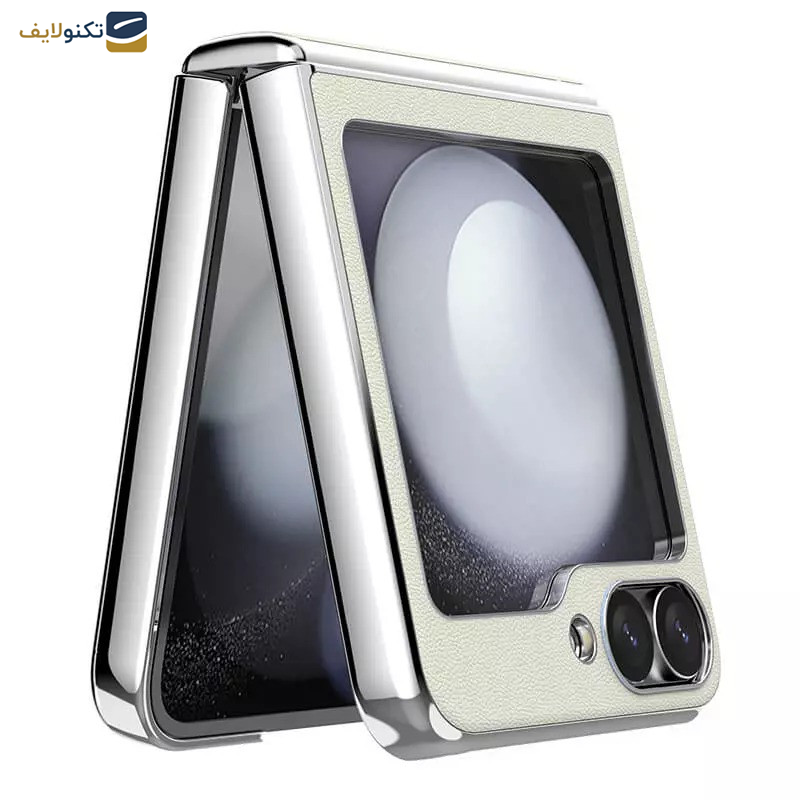 کاور گوشی سامسونگ Galaxy Z Flip 6 نیلکین مدل CamShield Flip Leather  - Nillkin CamShield Flip Leather case for Samsung Galaxy Z Flip6 5G