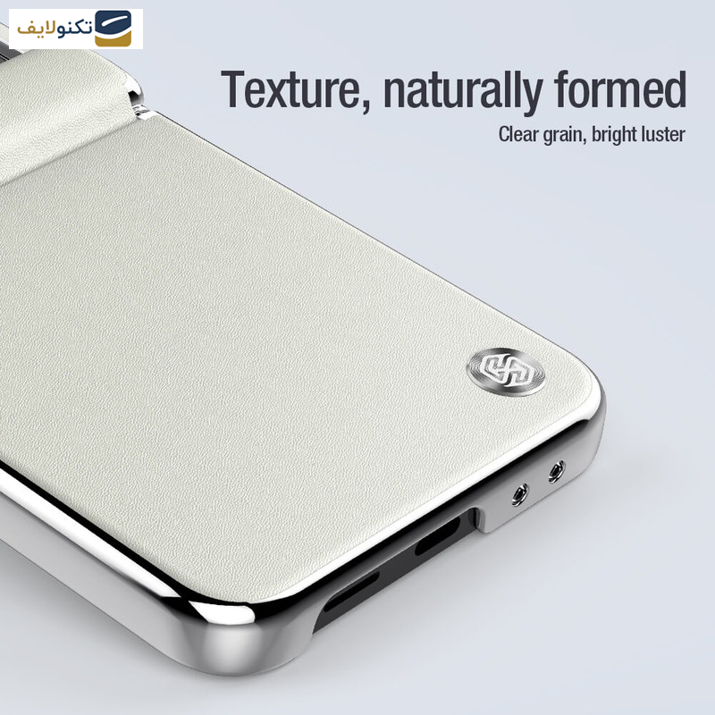 کاور گوشی سامسونگ Galaxy Z Flip 6 نیلکین مدل CamShield Flip Leather  - Nillkin CamShield Flip Leather case for Samsung Galaxy Z Flip6 5G