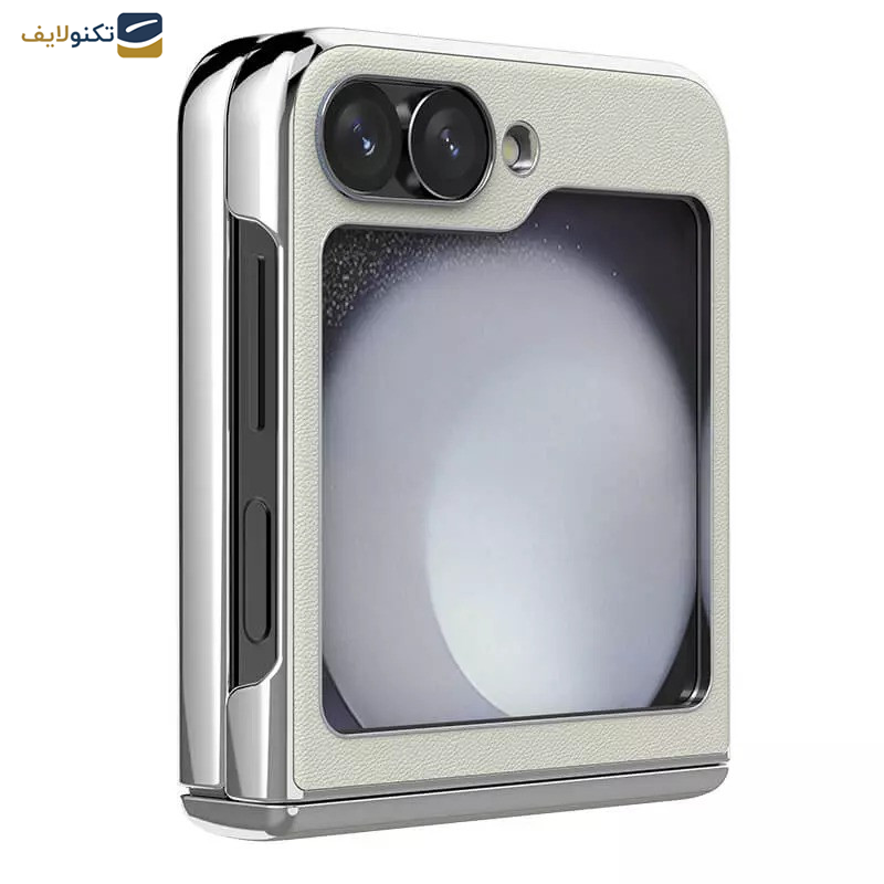 کاور گوشی سامسونگ Galaxy Z Flip 6 نیلکین مدل CamShield Flip Leather  - Nillkin CamShield Flip Leather case for Samsung Galaxy Z Flip6 5G