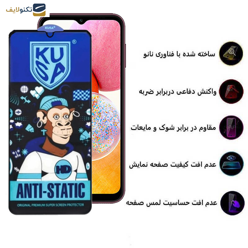 گلس گوشی سامسونگ Galaxy A14 4G-5G - A13 4G-5G - A23 4G-5G اپیکوی مدل Ice Monkey - Epicoy Ice Monkey Protector For Samsung Galaxy A14 4G-5G - A13 4G-5G - A23 4G-5G
