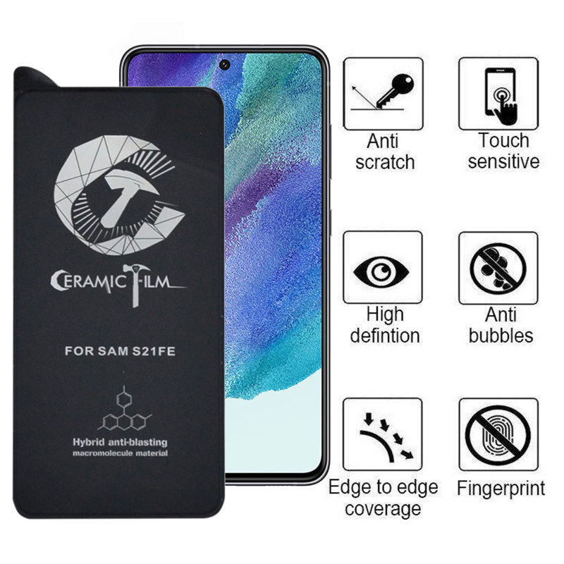 محافظ صفحه نمایش سرامیکی گوشی سامسونگ Galaxy S21 FE اپیکوی مدل CR7 - Epicoy CR7 Galaxy S21 FE Screen Protector