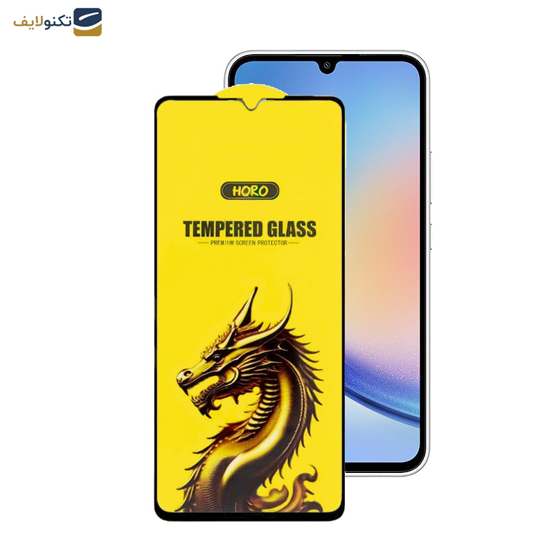 گلس گوشی سامسونگ Galaxy A25- A15 5G-4G - A24 4G- F34 اپیکوی مدل Golden Dragon - Epicoy Golden Dragon Glass Screen Protector For Samsung Galaxy A25- A15 5G-4G - A24 4G- F34