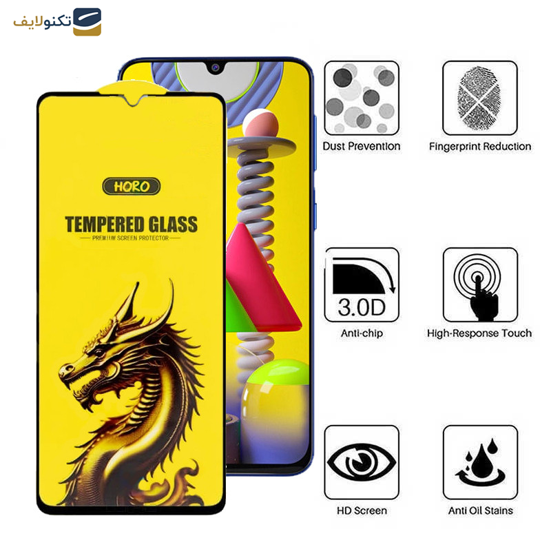 گلس گوشی سامسونگ Galaxy M31 4G- M21 2021 4G- F41 4G- F22 اپیکوی مدل Golden Dragon - Epicoy Golden Dragon Glass Screen Protector For Samsung Galaxy M31 4G- M21 2021 4G- F41 4G- F22