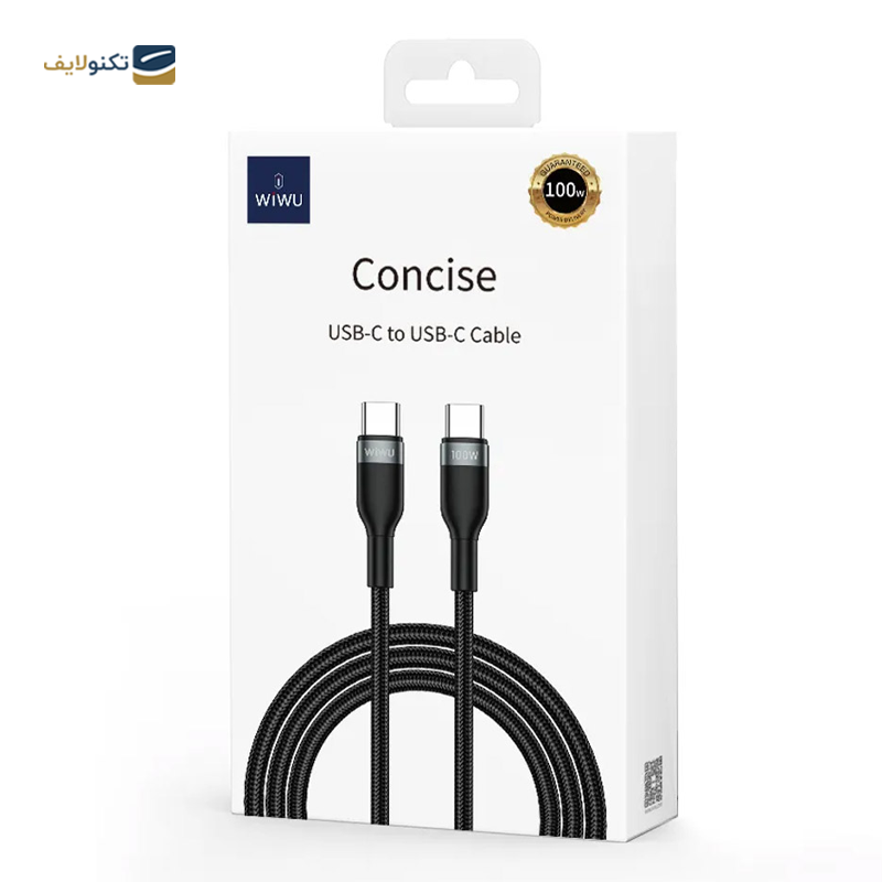 کابل دو سر تایپ سی ویوو مدل Wi-C017 C-C طول 1.2 متر - 