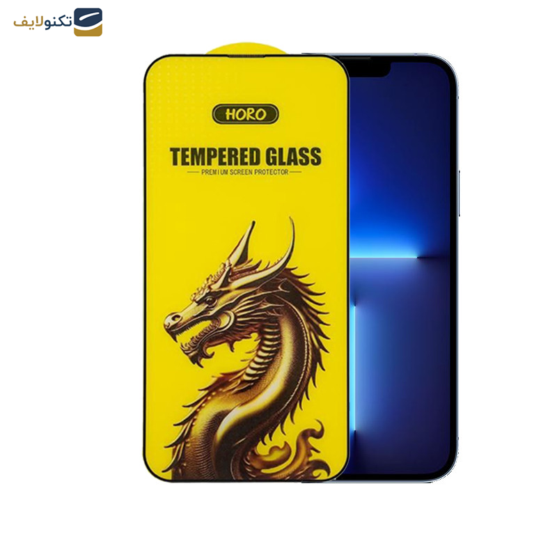 گلس گوشی اپل iPhone 13 Pro Max نمایش اپیکوی مدل Golden Dragon - Epicoy Golden Dragon Glass Screen Protector For Apple iPhone 13 Pro Max