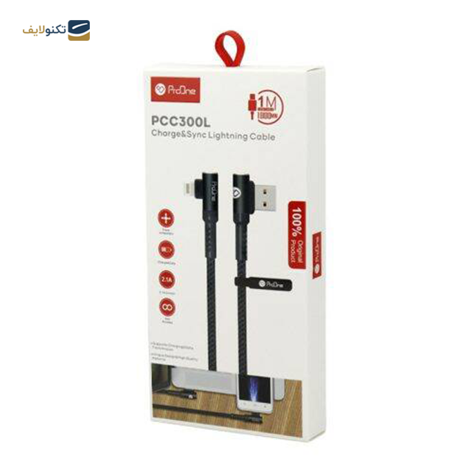  کابل لایتنینگ پرووان مدل PCC300L - طول 1 متر - PCC300L