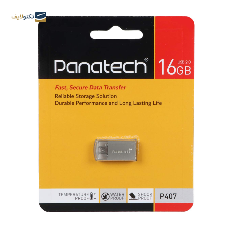 فلش مموری پاناتک مدل P407 ظرفیت 16 گیگابایت - Panatech P407 Flash Memory - 16GB