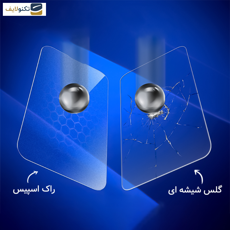 گلس حریم شخصی گوشی موتورولا G54 راک اسپیس مدل HyPRV  - Privacy screen protector Rockspace model HyPRV suitable for Motorola G54 mobile phone