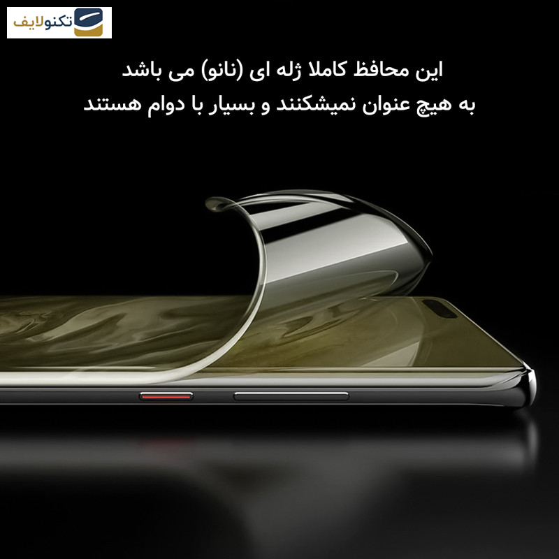 گلس گوشی موتورولا Moto G84 راک اسپیس مدل HyGEL   - Rockspace transparent screen protector HyGEL model suitable for Motorola Moto G84 mobile phone