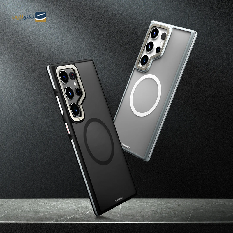 کاور گوشی سامسونگ Galaxy S24 Ultra مدل یانگ کیت Rock Sand Soft Touch  - 