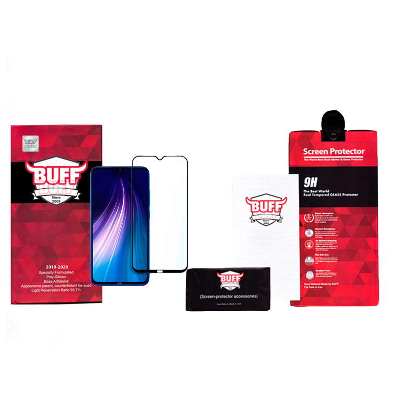 گلس گوشی شیائومی Redmi note 8T بوف 5D مدل F33 - Buff F33 Redmi note 8t Screen Protector