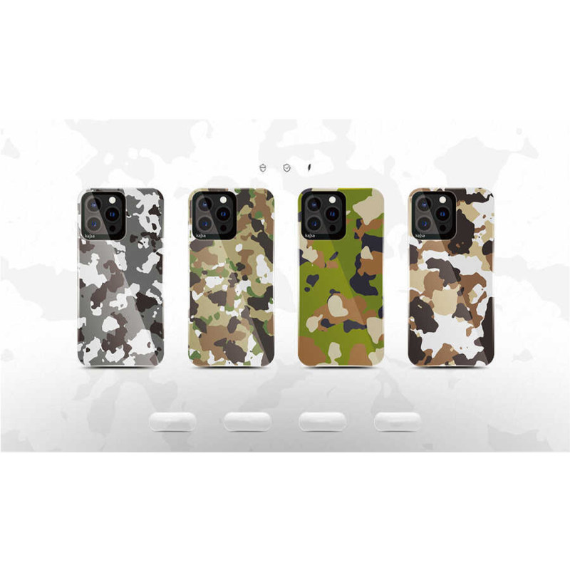 کاور گوشی اپل iPhone 13 Pro کاجسا مدل Army-4  - Kajsa Army-4 cover for iPhone 13 Pro