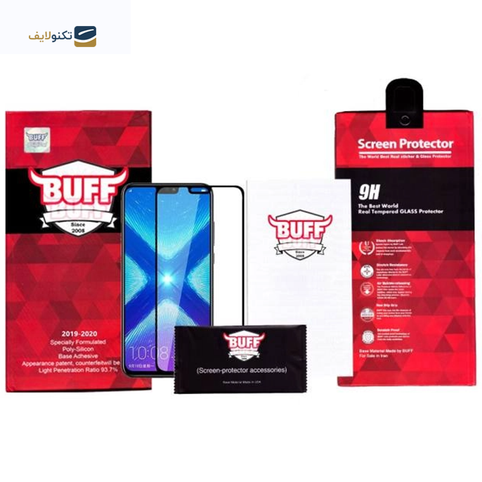 گلس گوشی هوآوی Y9 2019  بوف 5D مدل F33 - Buff F33 Y9 2019 Screen Protector