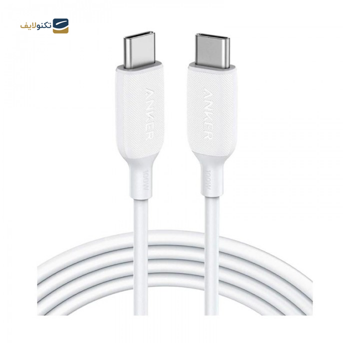  کابل دو سر تایپ سی انکر Anker A8856H11 طول 1.8 متر - Anker PowerLine III A8856H11 USB-C to USB-C The 100W Max Power Delivery Cable