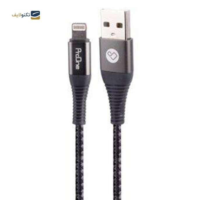 کابل لایتنینگ پرووان مدل PCC390L طول 1 متر - ProOne PCC390L 2A 1m Lightning Cable