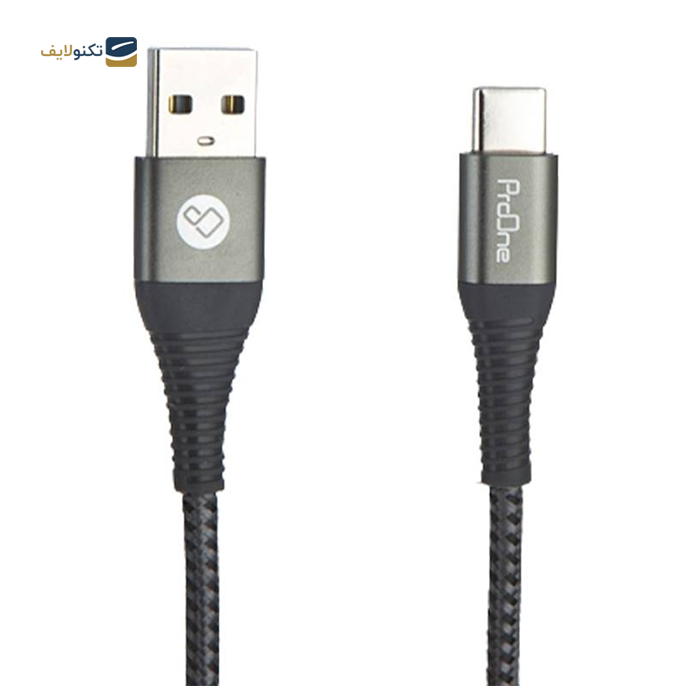 کابل تایپ سی پرووان مدل PCC390C طول 1 متر - ProOne PCC390C USB to Type-C Cable