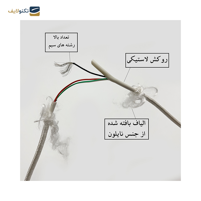 کابل تایپ سی بیاند مدل BUC-301 KF طول 1 متر - Beyond BUC-301 KF USB-C Cable 1m