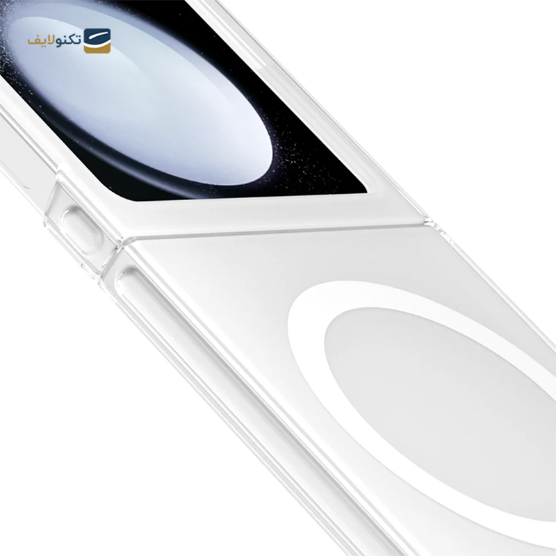 کاور گوشی سامسونگ Galaxy Z Flip 6 مدل یانگ کیت Transparent Crystal Non-Yellowing - 