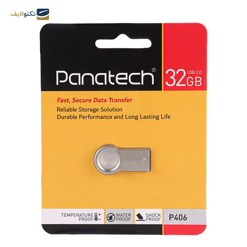 فلش مموری پاناتک مدل P406 ظرفیت 32 گیگابایت - Panatech P406 Flash Memory - 32GB