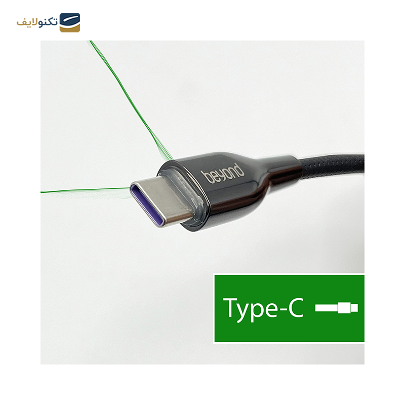 کابل دو سر تایپ سی بیاند مدل BCC-542 LT طول 2 متر - Beyond BCC-542 LT USB-C Cable 2m