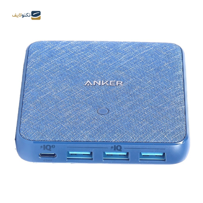 شارژر رومیزی انکر مدل A2045 توان 65 وات - Anker PowerPort Atom III Slim A2045 (4 port) 65w