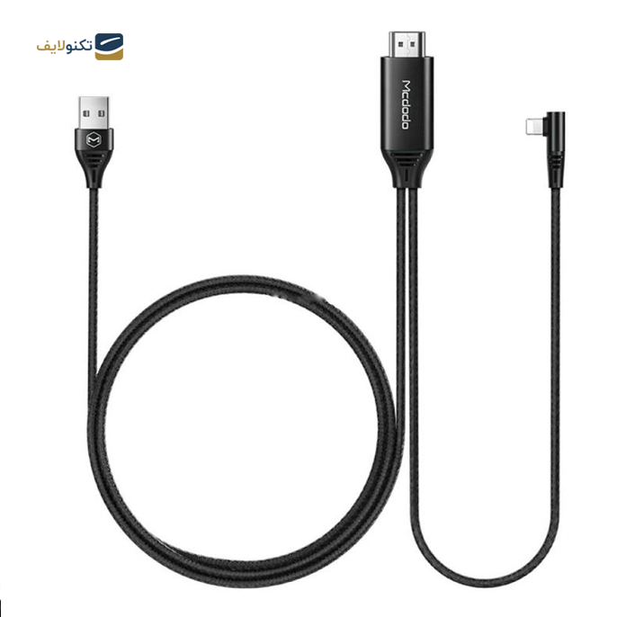  کابل تبدیل لایتنینگ به HDMI مک دودو مدل CA-6400 طول 2 متر - Mcdodo Lightning to HDMI Cable CA-6400