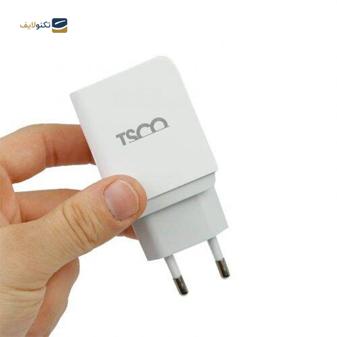  شارژر دیواری تسکو مدل TTC 59 - توان 15 وات - Tsco TTC 59 Wall Charger With Micro USB Cable