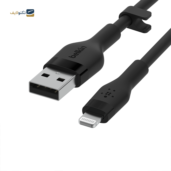 کابل USB-A به لایتنینگ بلکین مدل CAA008bt1M طول 1 متر - Belkin CAA008bt1M USB-A to Lithghning Cable 1m