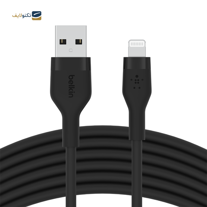 کابل USB-A به لایتنینگ بلکین مدل CAA008bt1M طول 1 متر - Belkin CAA008bt1M USB-A to Lithghning Cable 1m