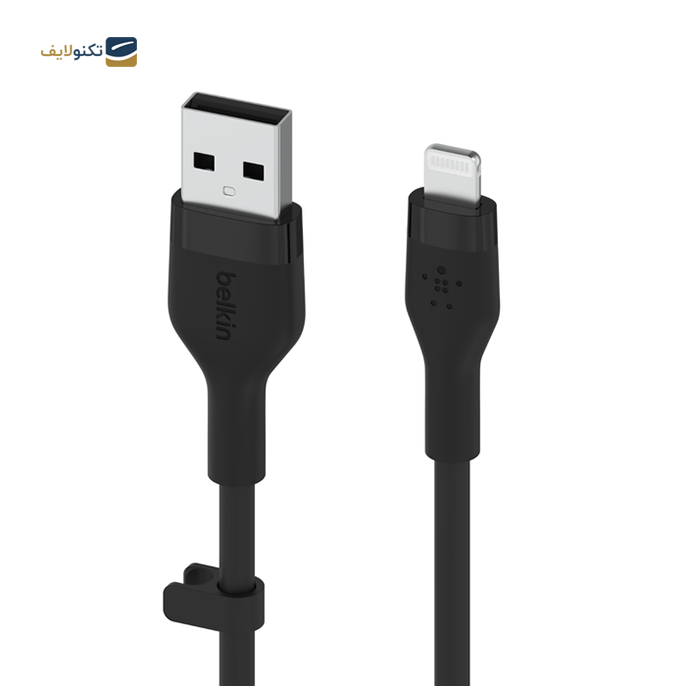 کابل USB-A به لایتنینگ بلکین مدل CAA008bt1M طول 1 متر - Belkin CAA008bt1M USB-A to Lithghning Cable 1m