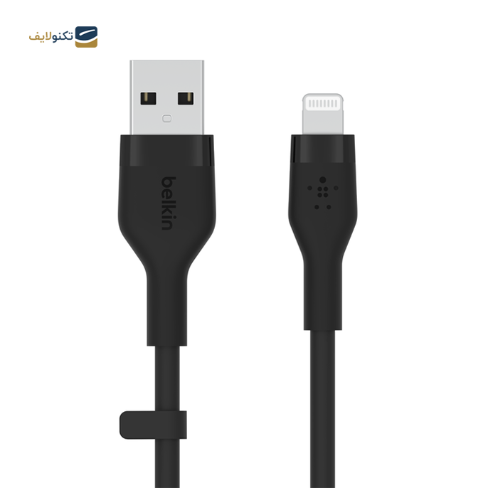 کابل USB-A به لایتنینگ بلکین مدل CAA008bt1M طول 1 متر - Belkin CAA008bt1M USB-A to Lithghning Cable 1m