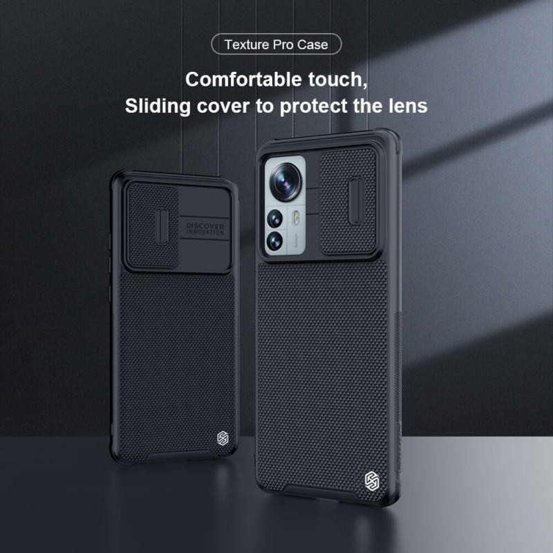 کاور گوشی شیائومی 12X / 12 / 12 / 12S نیلکین مدل Textured Pro - Nillkin Textured Pro cover for Xiaomi  12X / 12 / 12S