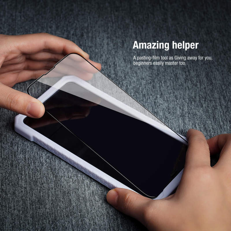 محافظ صفحه نمایش و لنز دوربین گوشی اپل iPhone 14 نیلکین مدل Amazing 2-in-1 HD - Amazing 2-in-1 HD full screen tempered glass screen protector for Apple iPhone 14