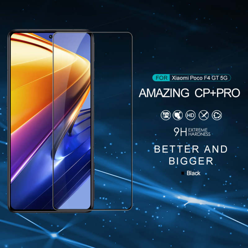 گلس گوشی شیائومی poco F4 GT نیلکین مدل CP Plus Pro - Nillkin CP Plus Pro poco F4 GT Screen Protector