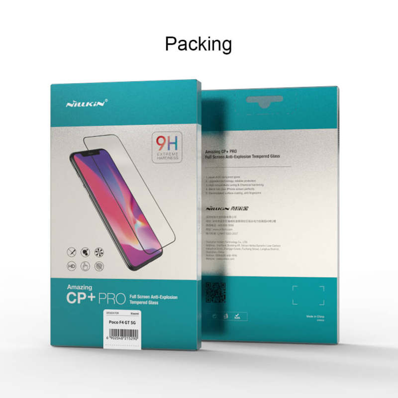 گلس گوشی شیائومی poco F4 GT نیلکین مدل CP Plus Pro - Nillkin CP Plus Pro poco F4 GT Screen Protector