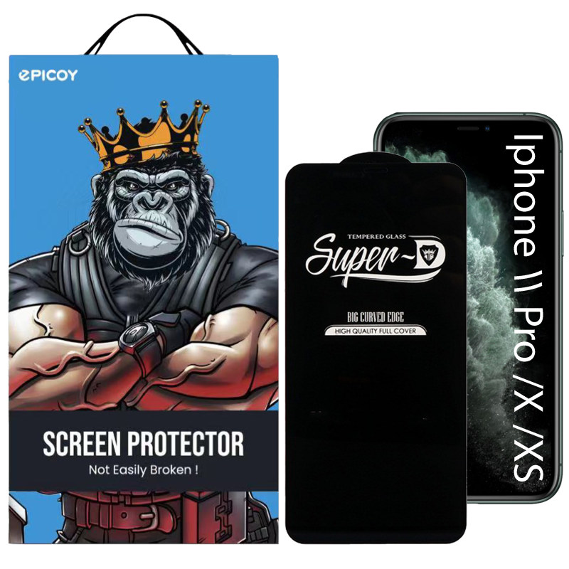 گلس گوشی اپل iPhone 11 Pro / X / Xs اپیکوی مدل Super 5D - Epicoy Super 5D iPhone 11 Pro / X / Xs Screen Protector