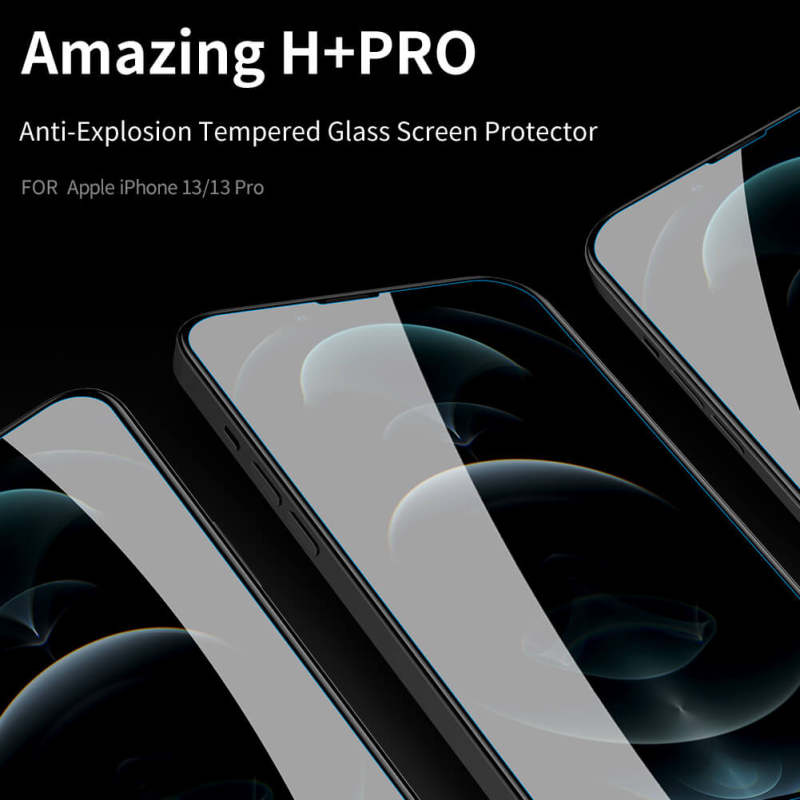 گلس گوشی اپل آیفون 13/13 پرو نیلکین مدل Amazing H Plus Pro - Nillkin Amazing H Plus Pro iPhone 13/13 Pro Screen Protector