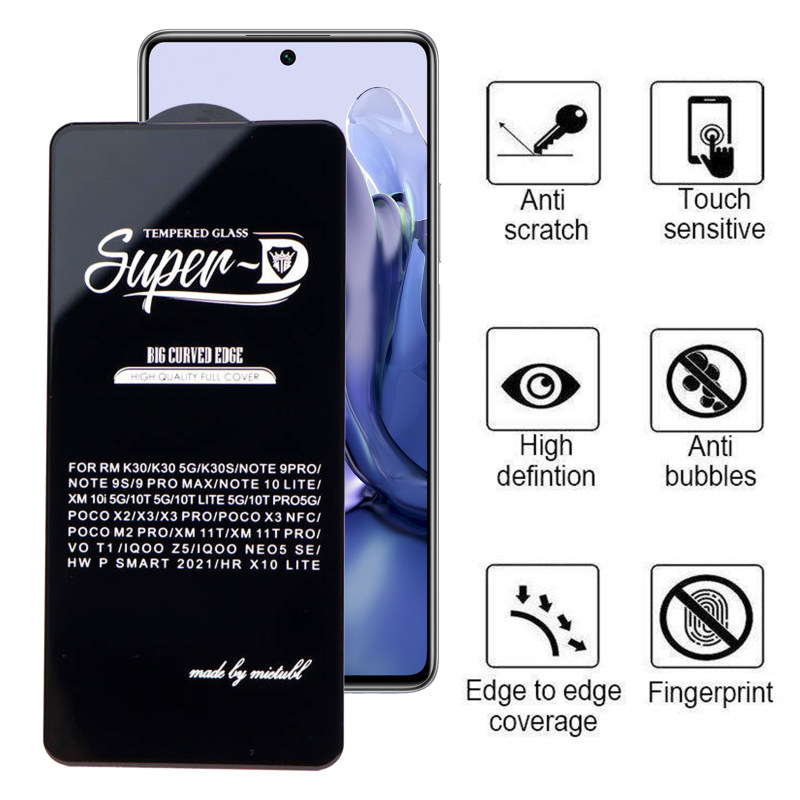 گلس گوشی شیائومی 11T/11T Pro/Mi 10T/Mi 10T Pro/Mi 10T Lite/Mi 10i/Redmi/K30/K30s/ Note Note10 Lite/Note 9s/Note 9 Pro/Note 9 Pro Max اپیکوی مدل Super 5D - Epicoy Super 5D 11T/11T Pro/Mi 10T/Mi 10T Pro/Mi 10T Lite/Mi 10i/Redmi/K30/K30s/ Note Note10 Lite/Note 9s/Note 9 Pro/Note 9 Pro Max Screen Protector