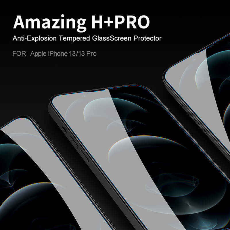 گلس نیلکین مدل Amazing H Plus Pro گوشی اپل آیفون 13 / 13 پرو - Nillkin Amazing H Plus Pro iPhone 13/13 Pro Screen Protector