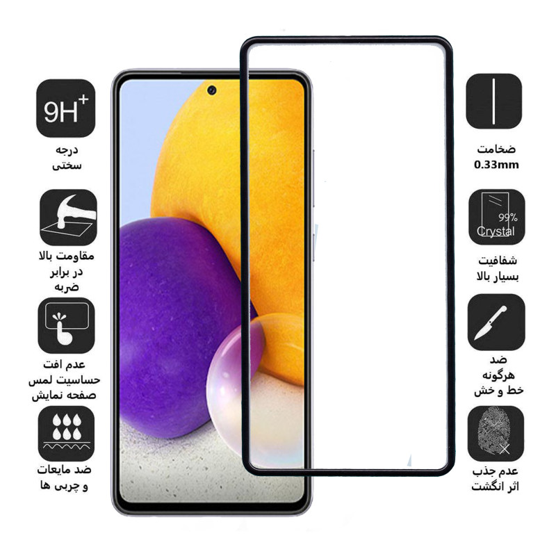 گلس گوشی Galaxy A72 بوف مدل AirBag - Buff Airbag Galaxy A72 Screen Protecor