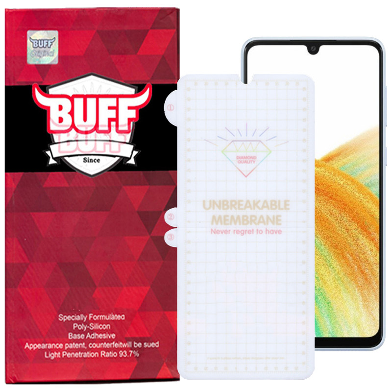 گلس گوشی سامسونگ Galaxy A33 5G/A50/A30 بوف مدل Hydrogel - Buff Hydrogel Samsung Galaxy A33 5G / A50 / A30 Screen Protecor