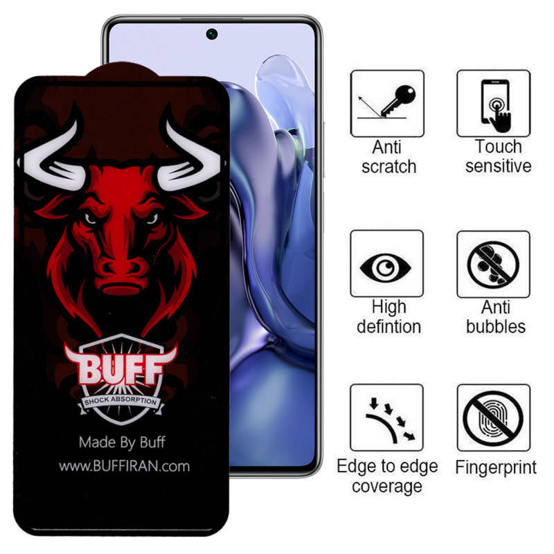 محافظ صفحه نمایش گوشی شیائومی  11T/ 11T Pro بوف مدل Ceramic Pro - Buff ceramic Pro 11T/Mi 11T Pro Screen Protecor