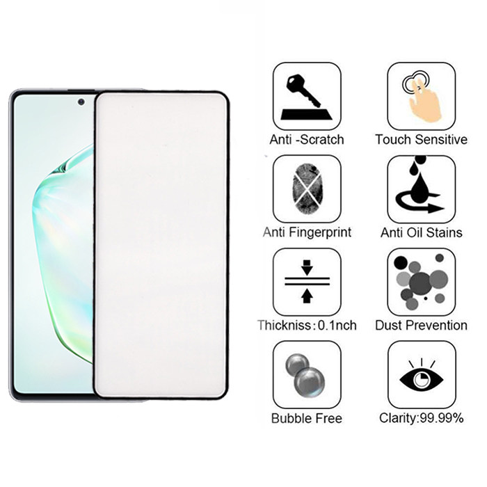 محافظ صفحه نمایش گوشی سامسونگ Galaxy note 10 lite بوف مدل سرامیکی CF9 - Buff Ceramic CF9 Galaxy note 10 lite Screen Protecor
