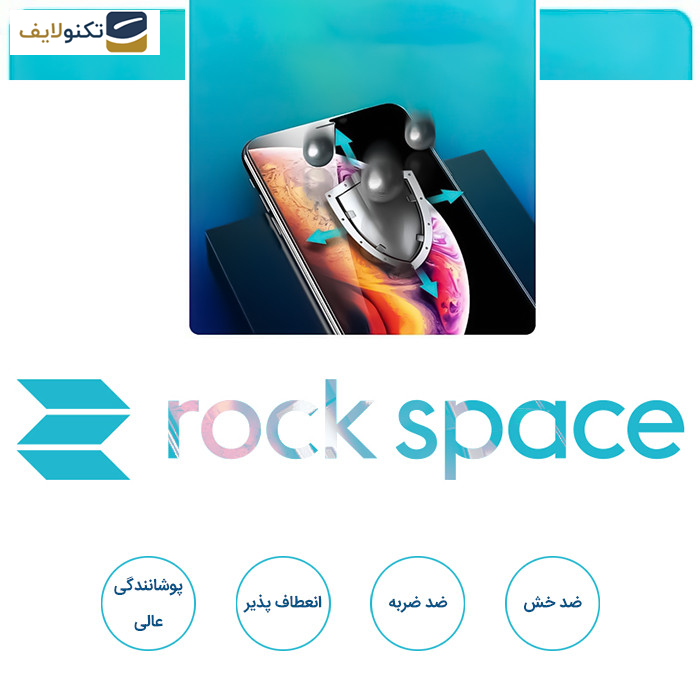 گلس گوشی سامسونگ Galaxy Z Fold4 راک اسپیس مدل 180F-03Y  - Rockspace hydrogel screen protector model 180F-03Y suitable for Samsung Galaxy Z Fold4 mobile phone